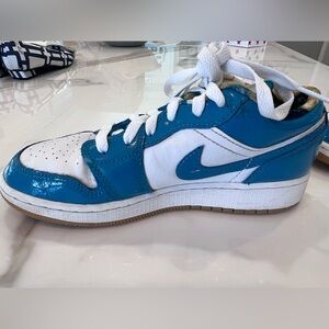 Jordan Kids Sneakers Blue and White